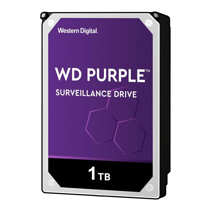 هارددیسک اینترنال وسترن دیجیتال مدل Purple WD10EJRX-A ظرفیت 1 ترابایت Western Digital Purple WD10EJRX-A Internal Hard Disk 1TB